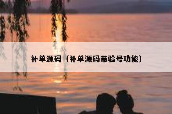 补单源码（补单源码带验号功能）