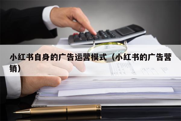 小红书自身的广告运营模式（小红书的广告营销）