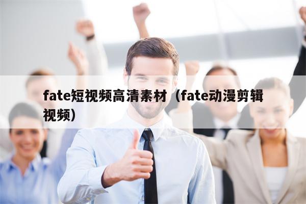 fate短视频高清素材（fate动漫剪辑视频）