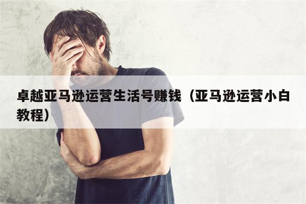 卓越亚马逊运营生活号赚钱（亚马逊运营小白教程）